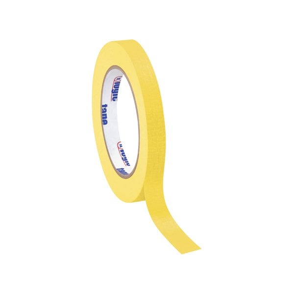 Tape Logic 1/2'' x 60 yds. Yellow Tape Logic Masking Tape, 72PK BUY00012513 - main